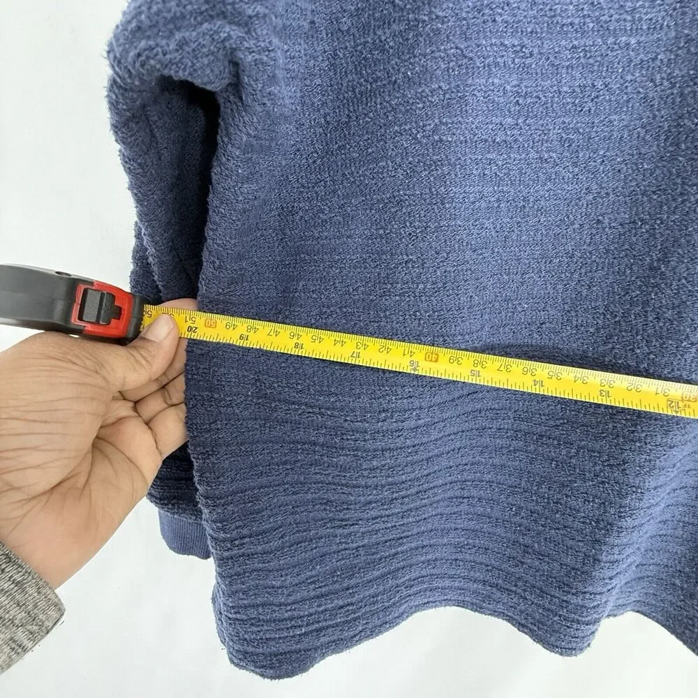 Free Assembly Sweater Women’s Blue Crewneck Small